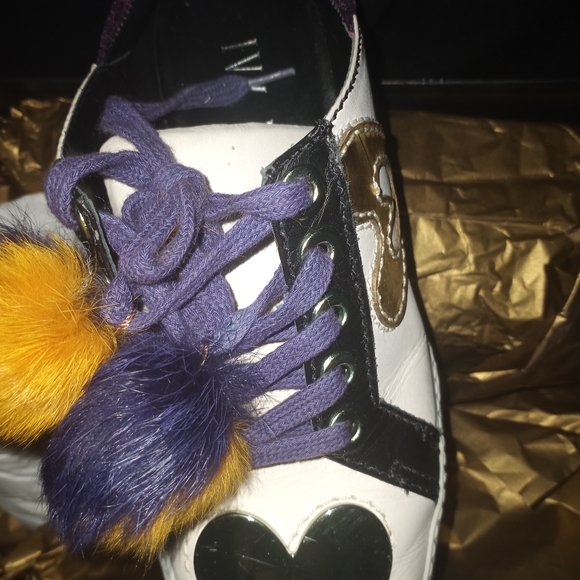 AUTHENTIC IVY KIRHNER Rabbit pompom mule shoes - Picture 6 of 16